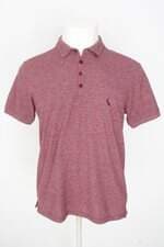camisa polo reserva masculina vermelha com bordado