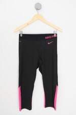 calça legging nike feminina preta com silk