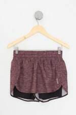 shorts de academia domyos feminino rosa com forro