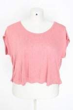 blusa luigi bertolli feminina rosa com recortes