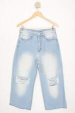 calça jeans oxiblue feminina azul