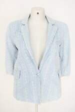 blazer Iódice feminino azul com forro