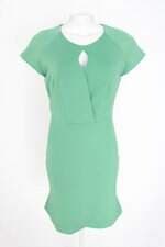 vestido Tvz feminino verde com forro