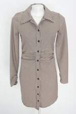 vestido Zara feminino estampado com drapeado