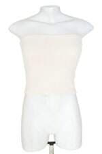 blusa sem alças greenish feminina bege