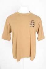 camiseta oversizeo masculina bege