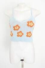 blusa cropped Zara feminino floral