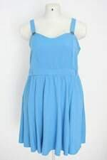 vestido toda frida feminina azul