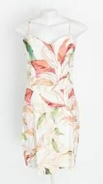 vestido mercatto feminino estampado