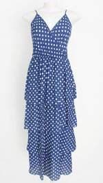 vestido feminino estampado com sobreposição