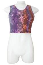 top feminino vestem estampado