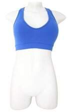 top feminino azul
