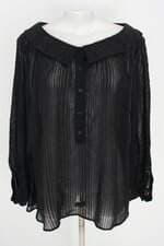 poncho seiki feminino preto