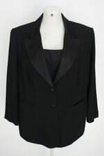blazer de alfaiataria studio 1 masculino preto com forro