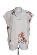 Blusa Osklen off white floral