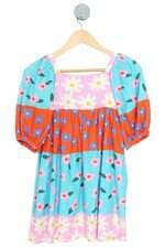 vestido Fábula kids estampado 