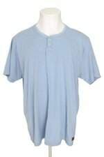 camiseta konik masculina azul listrada