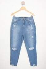 calça jeans lv store feminina azul