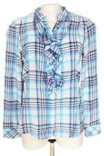 camisa trf feminina xadrez com jabô