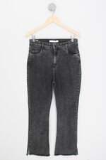calça jeans modab feminina cinza