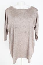 blusa H&m feminina bege