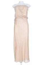 vestido C&A feminino rosa com forro