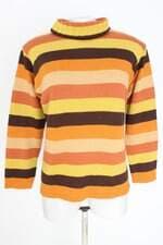 blusa de tricô feminina colorida