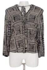 blusa patchwork feminina estampada 