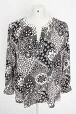 blusa loft feminina estampada