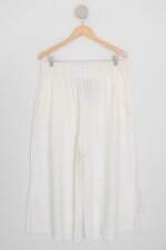 calça de tecido shoulder feminina branca