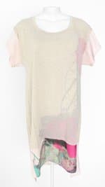 vestido enjoy feminino estampado com recortes