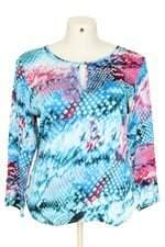 blusa buphallos feminina azul
