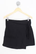 shorts saia q mais feminino preto