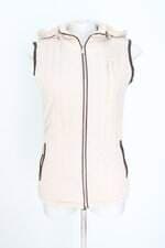 colete feminino la rosa bege com forro