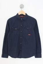 camisa Guess kids azul