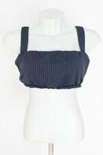 top tuart feminino azul
