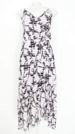 vestido Enjoy feminino estampado com forro