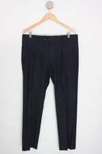 calça social masculina azul