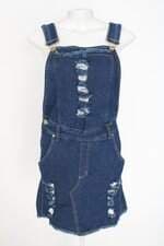 salopete feminino azul