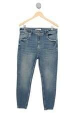 Calça Jeans Zara Feminina Azul