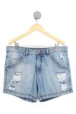 shorts jeans silva neto industry feminino 