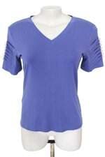 blusa feminina cora canela roxa com aplique
