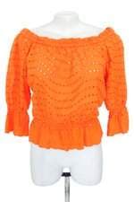 blusa d'lart feminia laranja