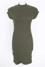 vestido básicos feminino verde