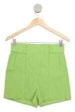 Shorts feminino verde