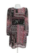 Vestido atmosphere feminino estampado com forro