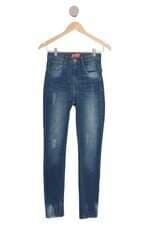 Calça jeans skinny Chance feminina azul