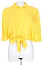 camisa Renner feminina amarela