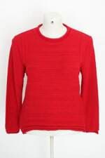 blusa feminina tgt vermelha com barra mullet