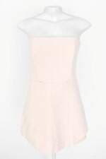vestido darlen feminino rosa com sobreposição